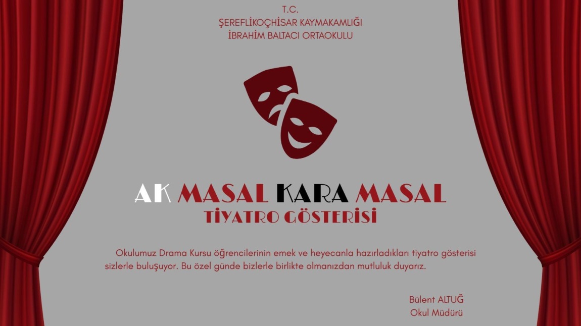 Okulumuz tiyatrosu sahne aldı.